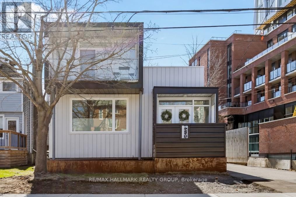 Daylight View of Modern front exterior in Westboro - 330 Winona Avenue, Ottawa, ON - Outdoor