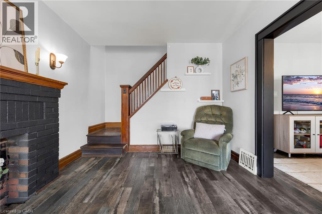 22 Cope Street, Hamilton, ON - Indoor With Fireplace