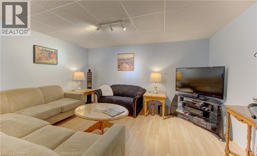 Additional Rec Room in Basement. Sectional with Pull out bed is included! - 7 Kilkerran Crescent, Kitchener, ON - Indoor Photo Showing Living Room