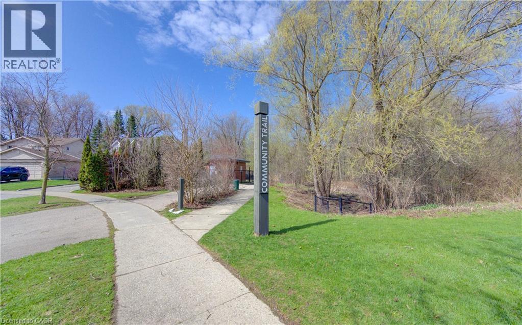 Access to an extensive, updated trail system at the end of the street. - 7 Kilkerran Crescent, Kitchener, ON - Outdoor With View
