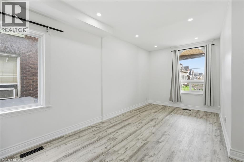 Living and dining area - 73 Gertrude Street, Hamilton, ON - Indoor Photo Showing Other Room