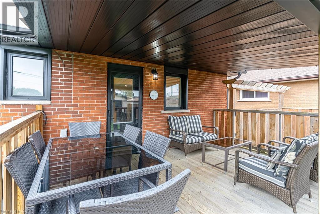 185 Deschene Avenue, Hamilton, ON - Outdoor With Deck Patio Veranda With Exterior