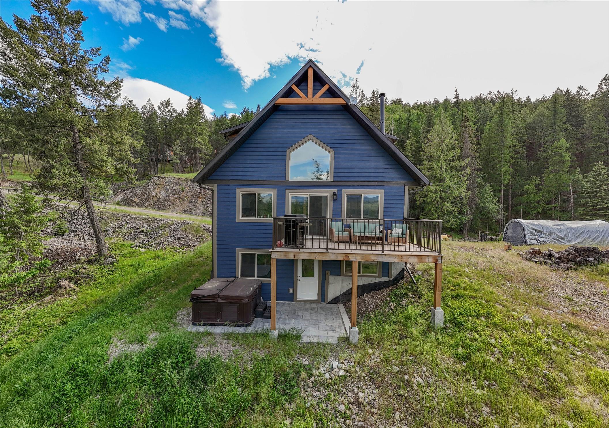9934 Osprey Landing Drive, Wardner, BC - Outdoor With Deck Patio Veranda