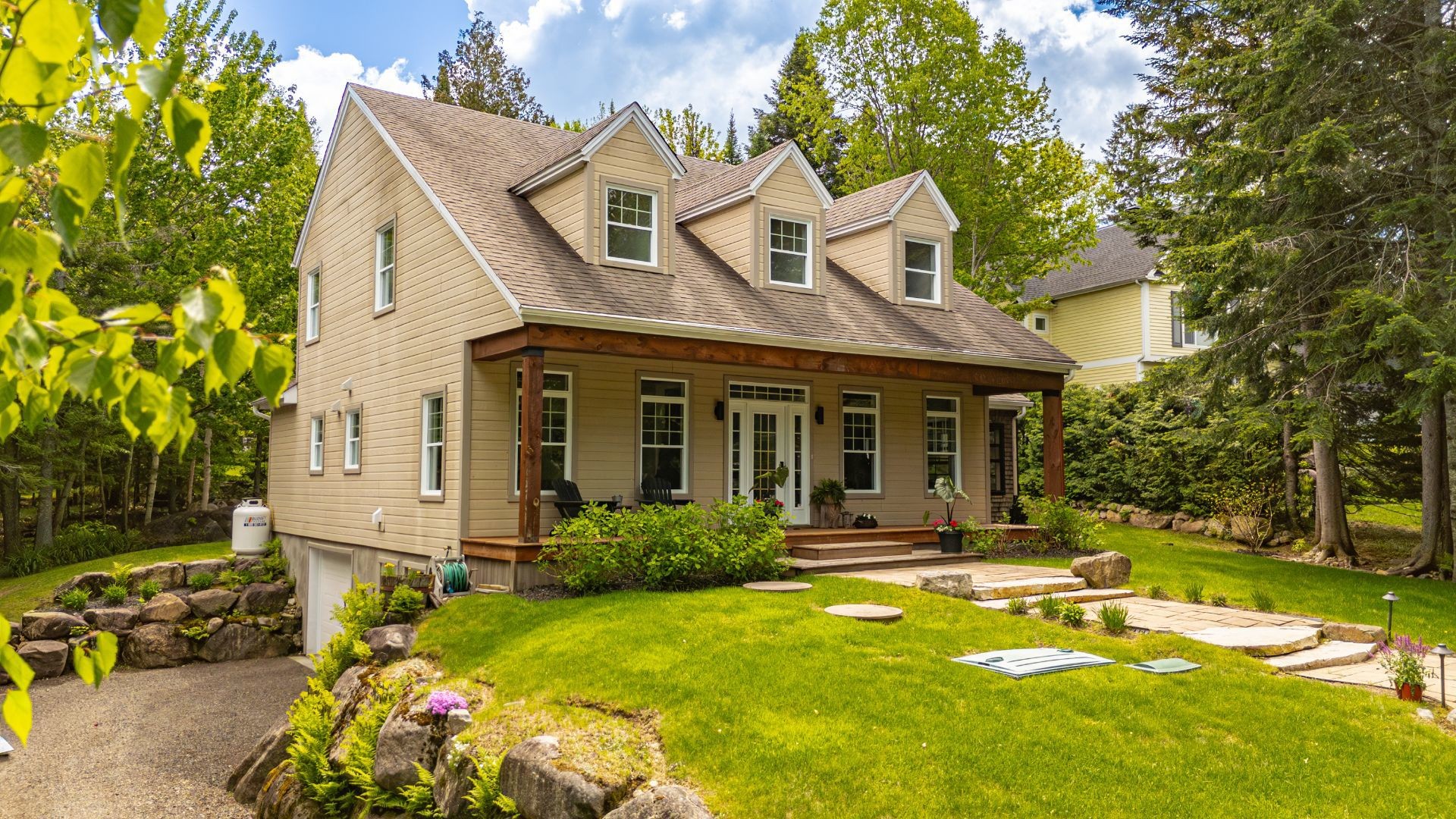 Façade - 74 Rue Balmoral, Morin-Heights, QC - Outdoor With Deck Patio Veranda
