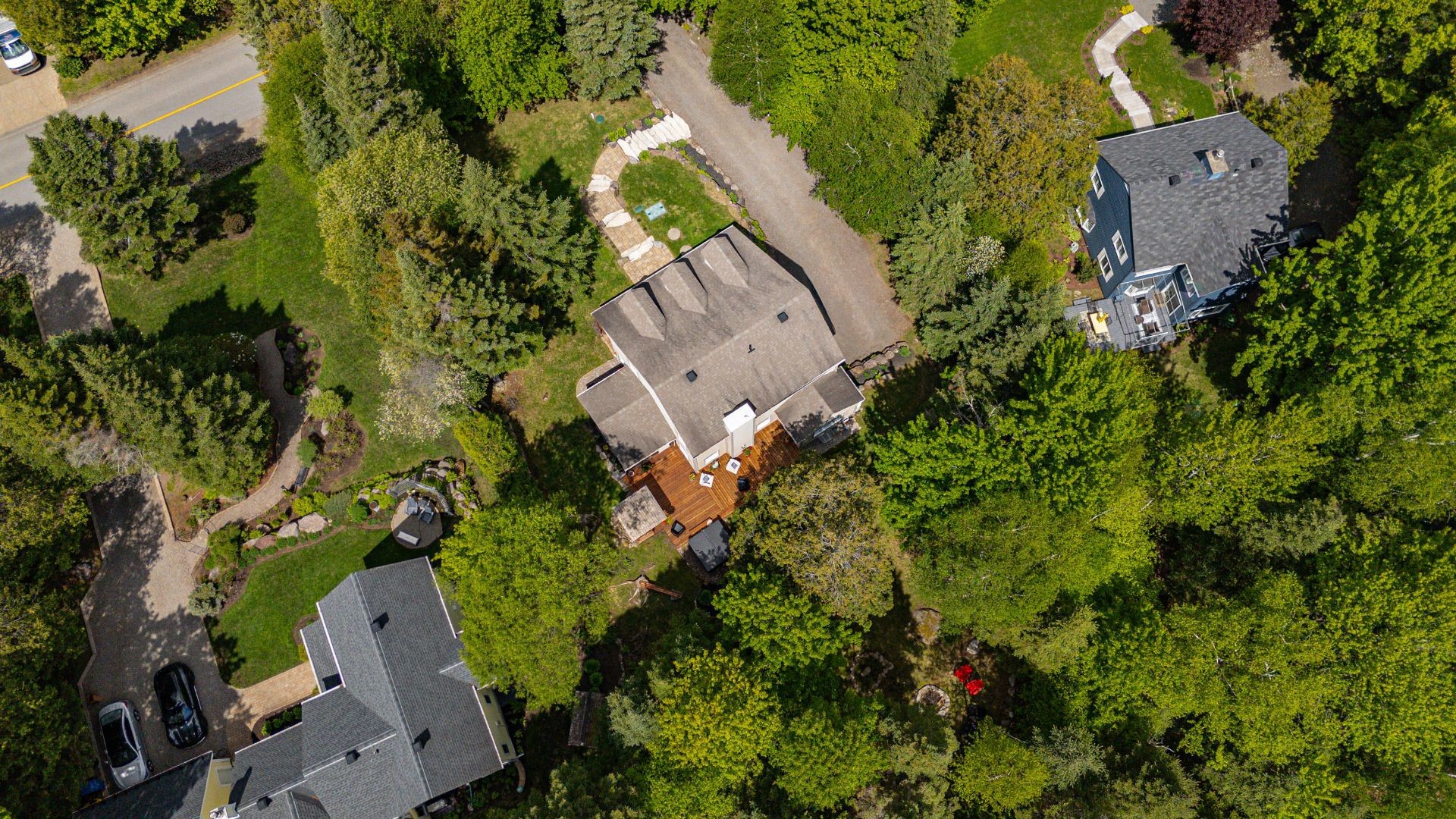 Photo aérienne - 74 Rue Balmoral, Morin-Heights, QC - Outdoor With View