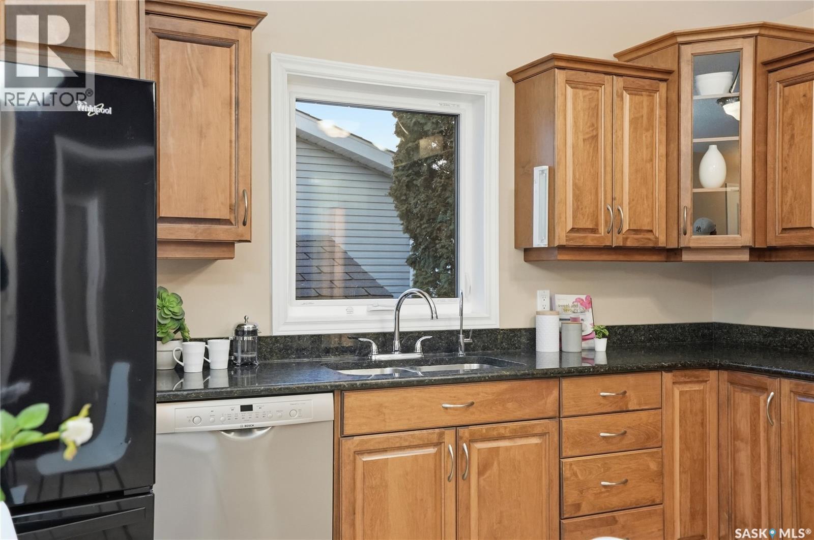 443 Nemeiben Road, Saskatoon, SK - Indoor Photo Showing Kitchen With Double Sink