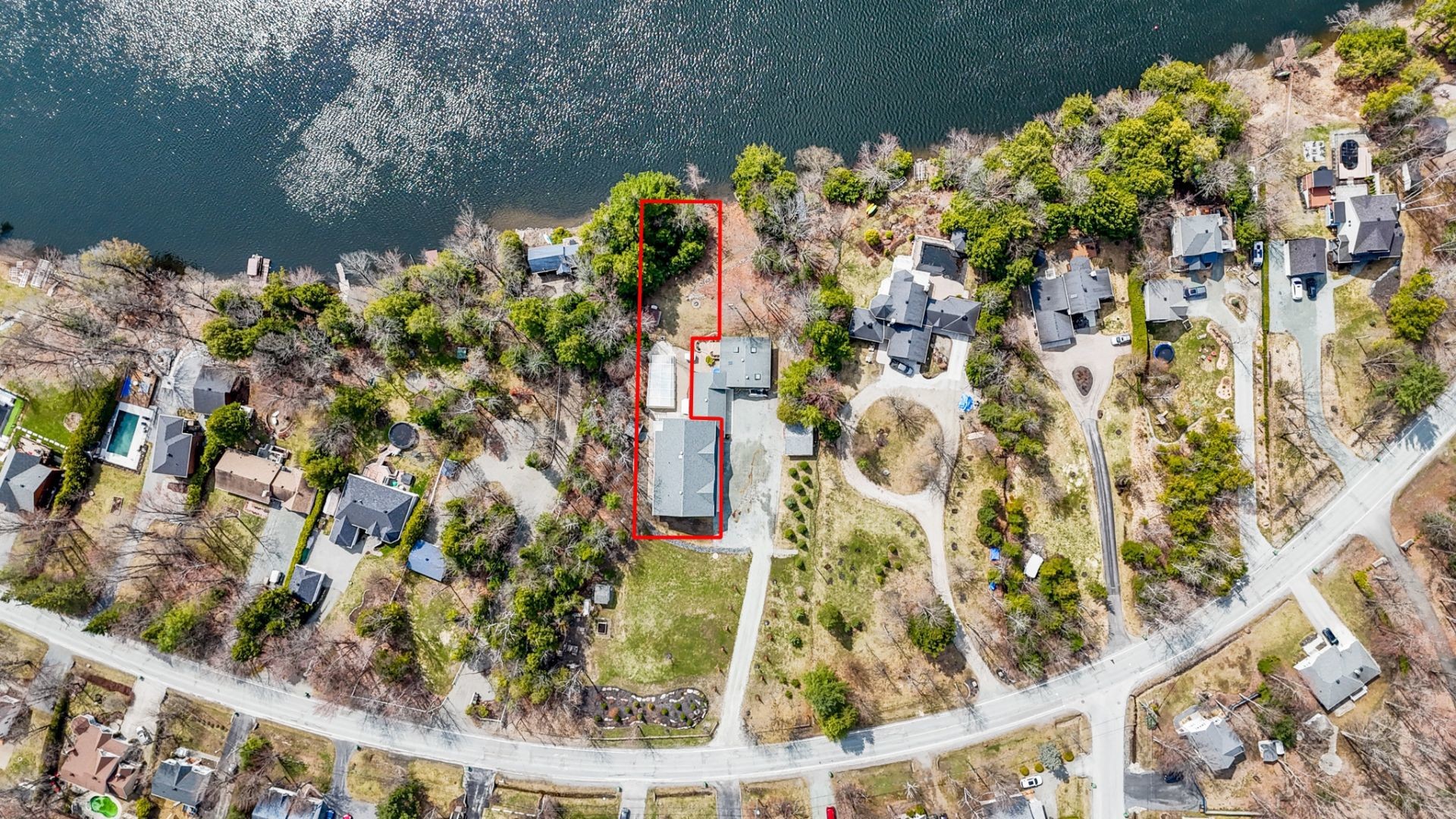 Overall view - 1040 Av. Du Parc, Sherbrooke (Brompton/Rock Forest/Saint-Élie/Deauville), QC - Outdoor With Body Of Water With View