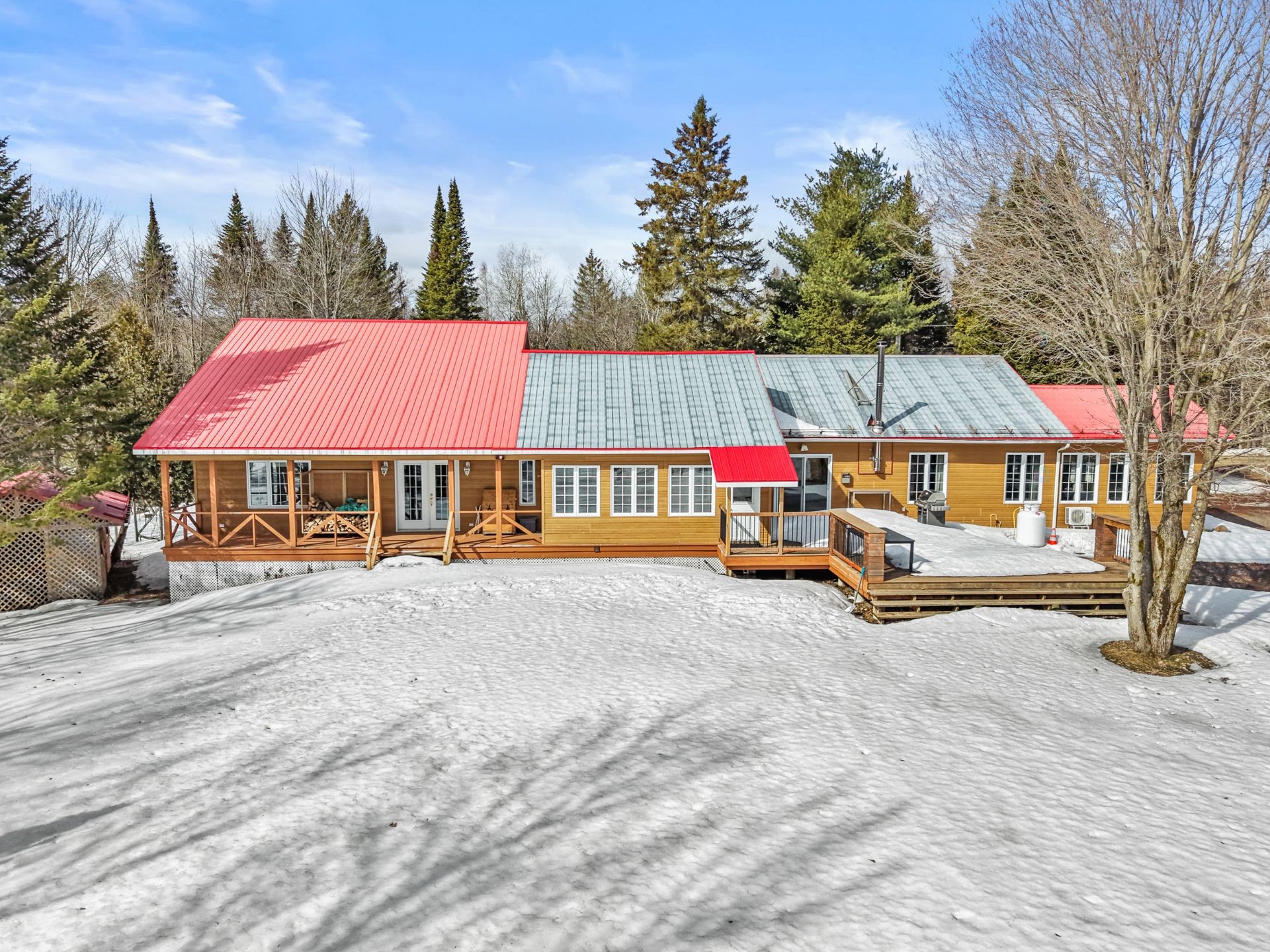 Face arrière - 1131 Ch. De Lanaudière, Saint-Didace, QC
