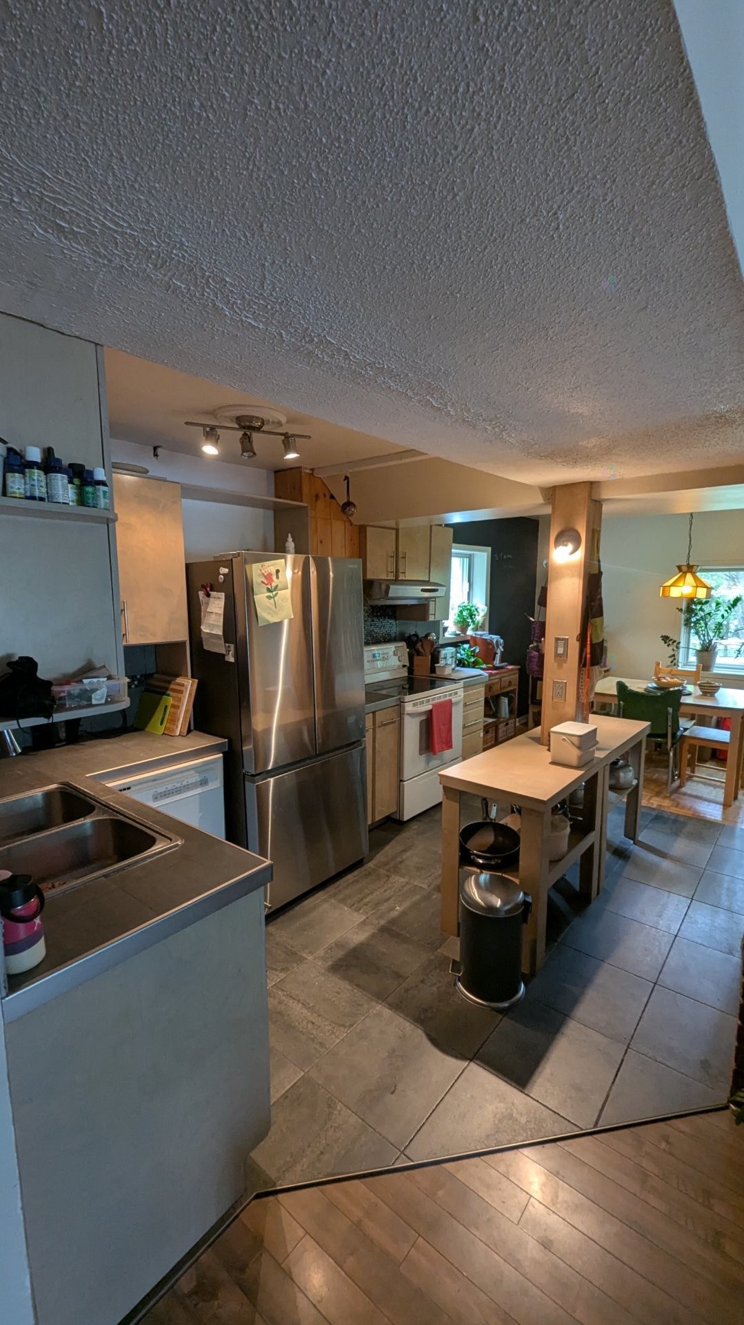 Cuisine - 562A Mtée Papineau N., Saint-Sauveur, QC - Indoor Photo Showing Kitchen With Double Sink