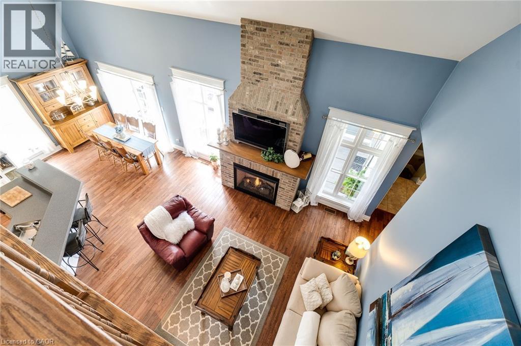 1026 Beach Boulevard, Hamilton, ON - Indoor With Fireplace