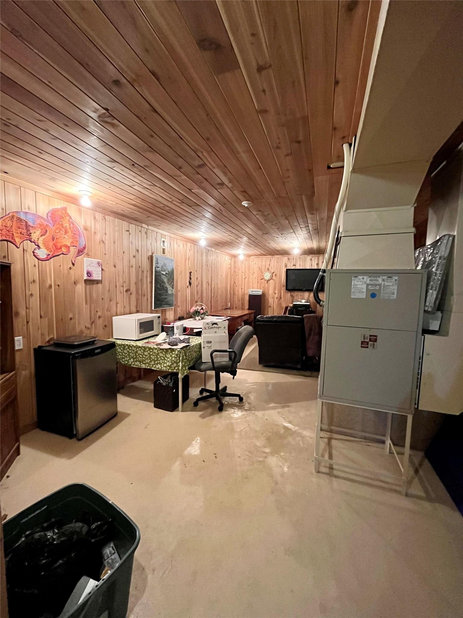 212 Maple Street, Fauquier, BC - Indoor Photo Showing Basement
