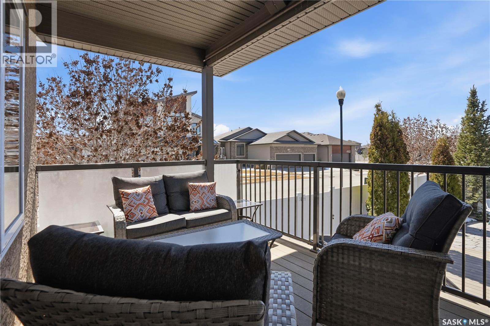 4150 Goldfinch Way, Regina, SK - Outdoor With Deck Patio Veranda With Exterior