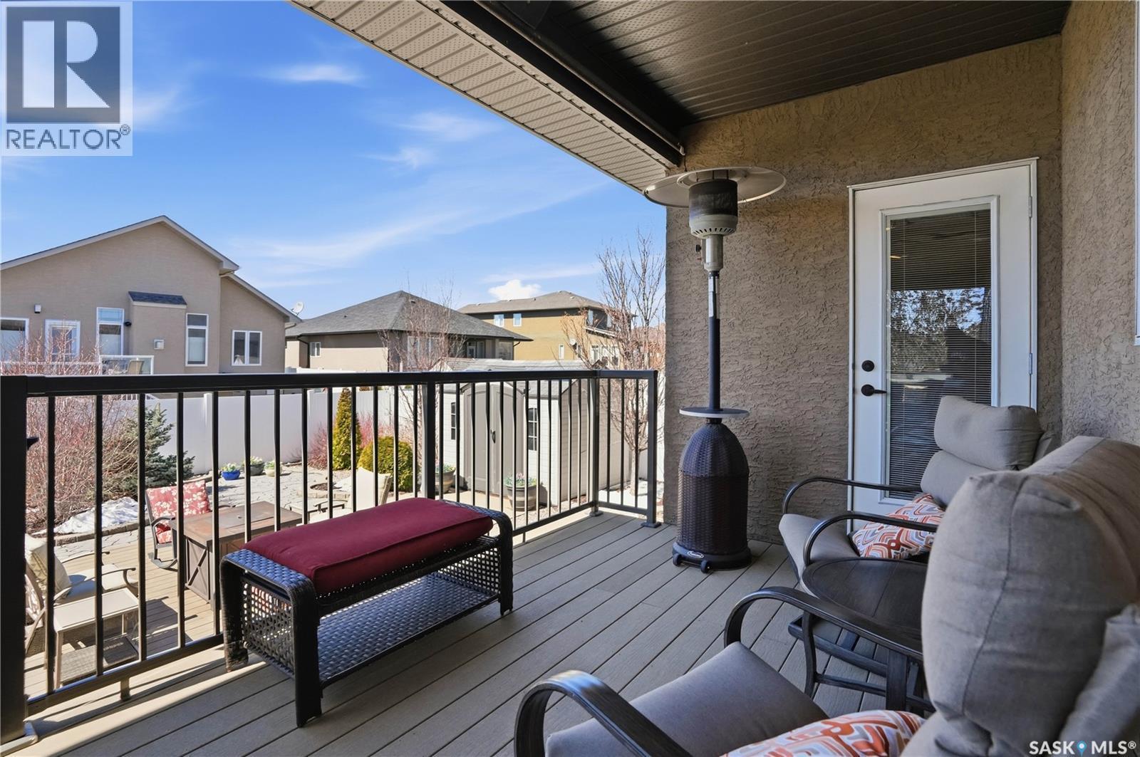 4150 Goldfinch Way, Regina, SK - Outdoor With Deck Patio Veranda With Exterior