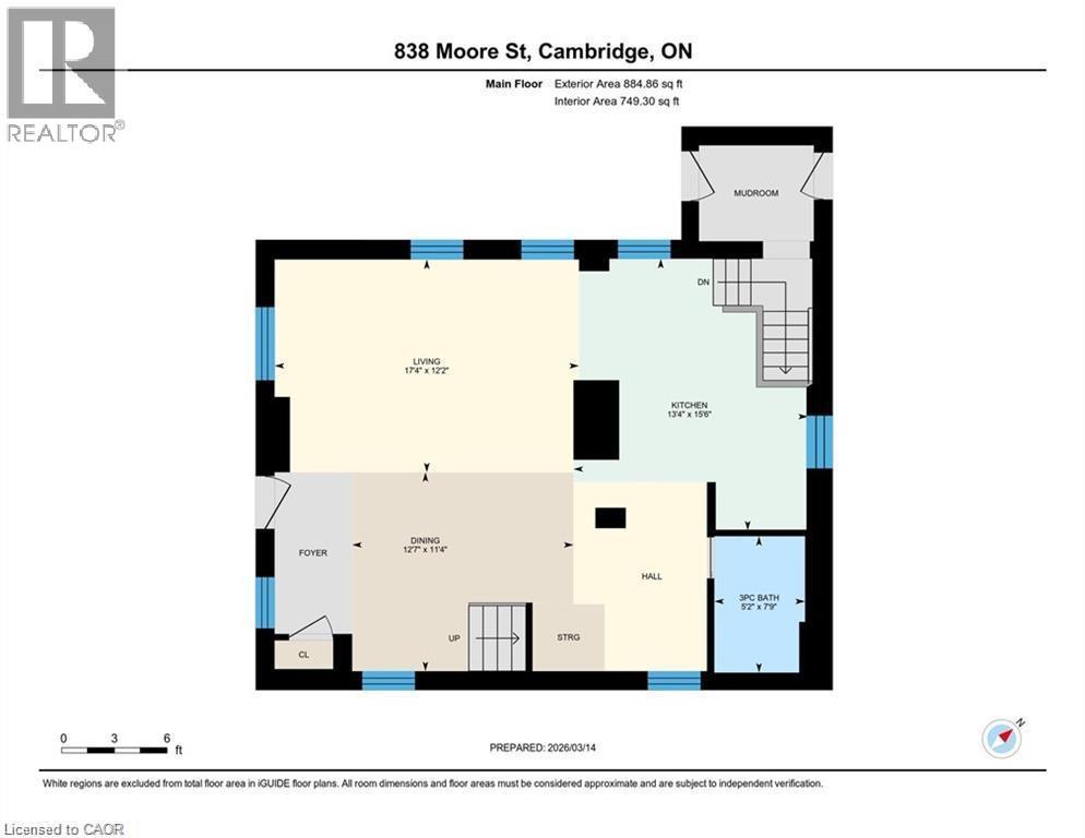 Floor plan - 838 Moore Street, Cambridge, ON - Other