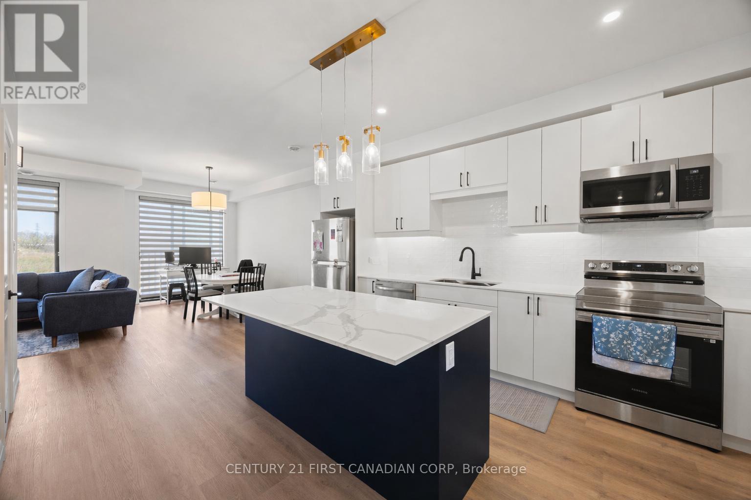 187 - 3900 Savoy Street, London South (South V), ON - Indoor Photo Showing Kitchen With Upgraded Kitchen
