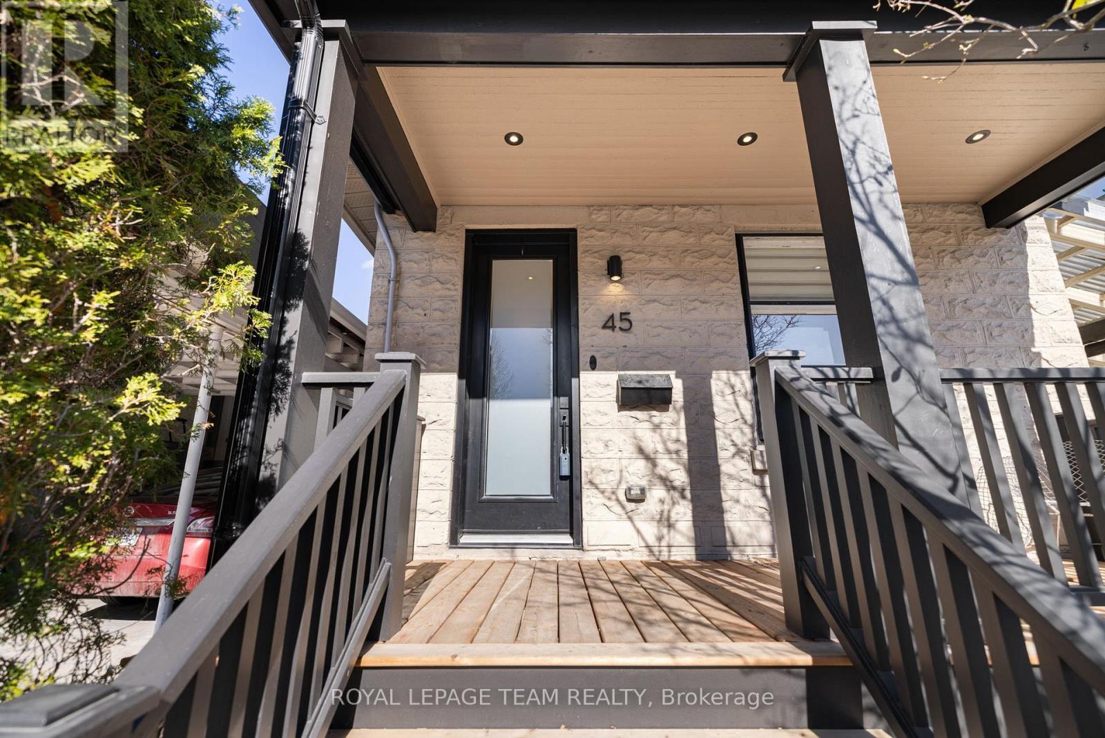 45 Springfield Road, Ottawa, ON - Outdoor With Deck Patio Veranda With Exterior