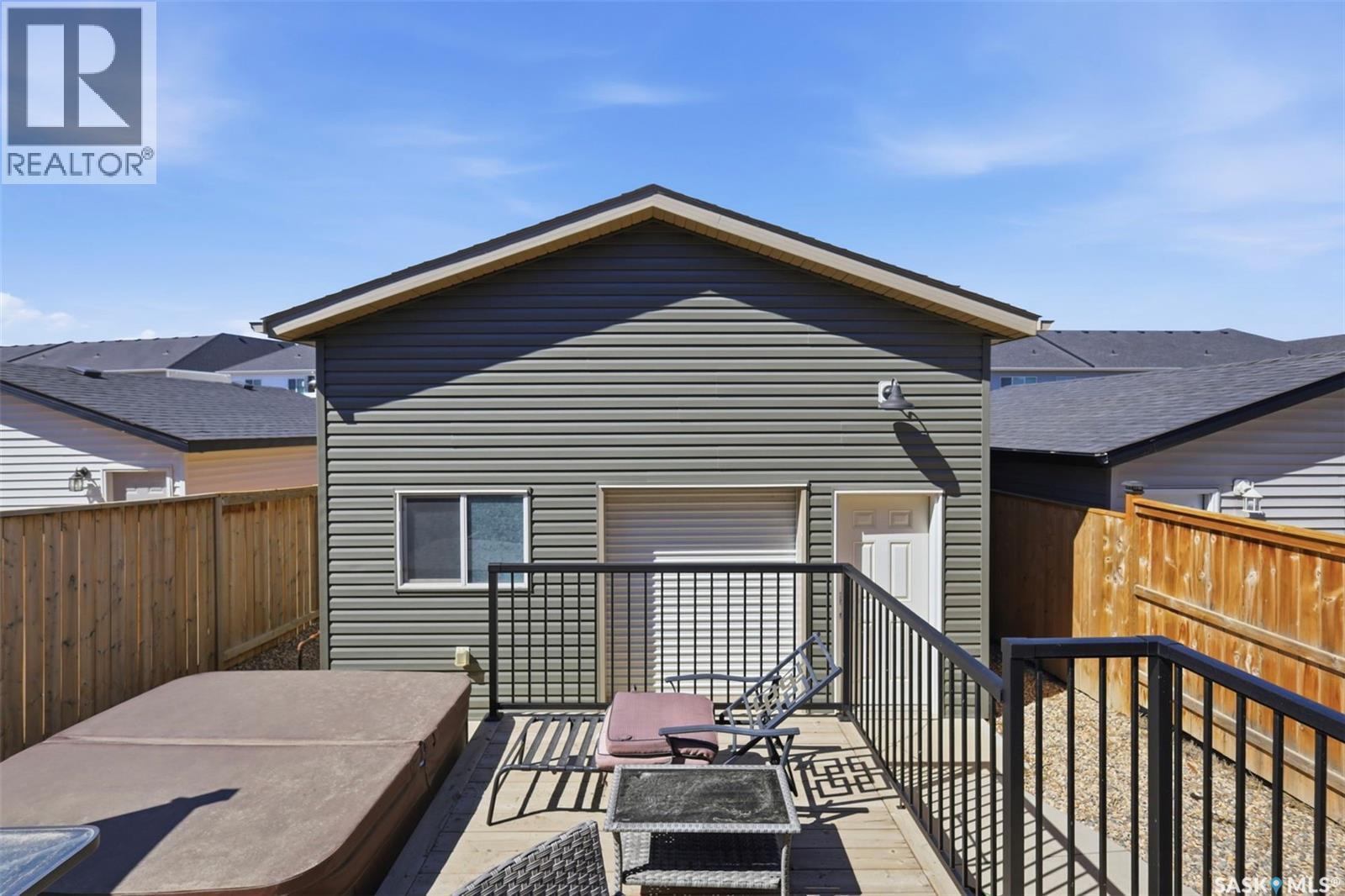 243 Newton Link, Saskatoon, SK - Outdoor With Deck Patio Veranda With Exterior
