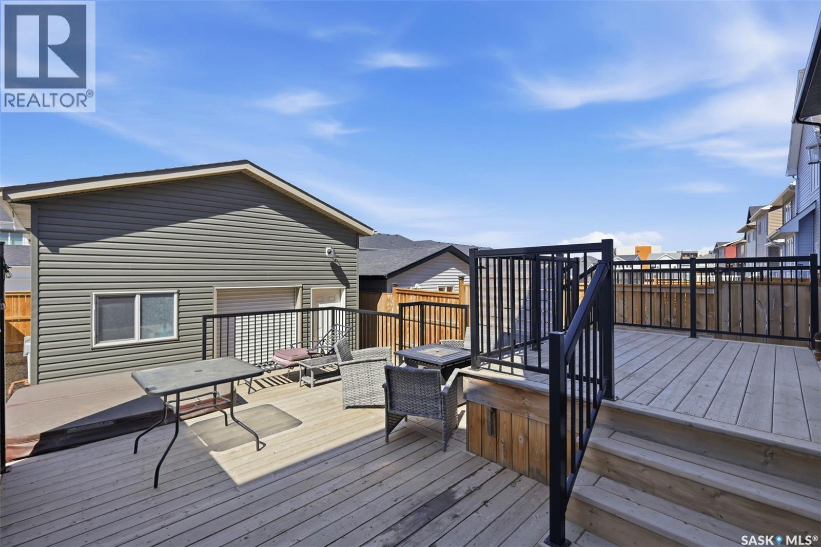 243 Newton Link, Saskatoon, SK - Outdoor With Deck Patio Veranda With Exterior