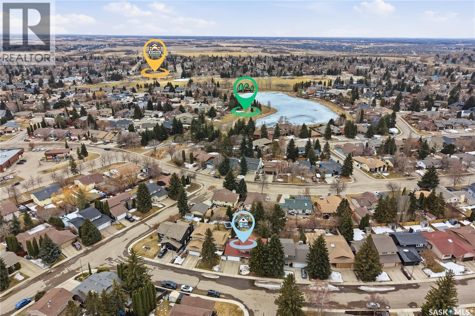 542 Coldspring Way, Saskatoon, SK - Outdoor With View