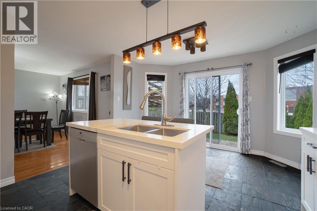 1723 Stackhouse Avenue, London, ON - Indoor Photo Showing Kitchen With Double Sink