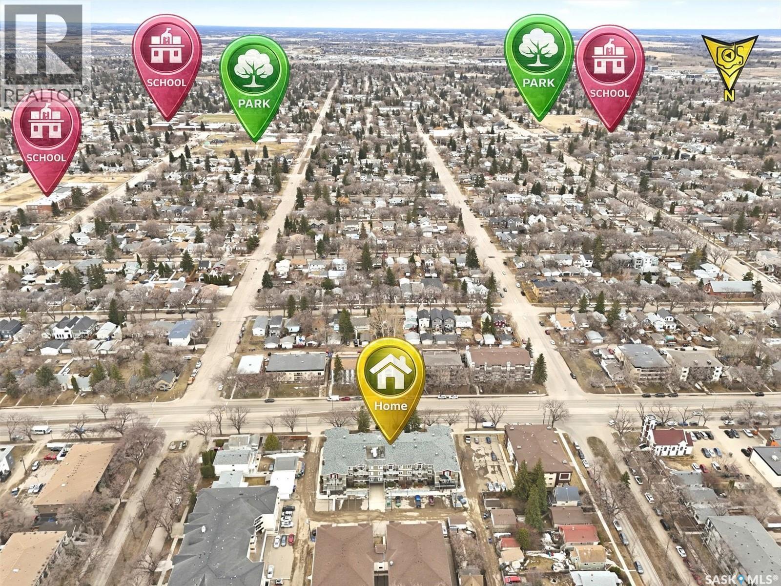 308 721 8Th Street E, Saskatoon, SK - Outdoor With View