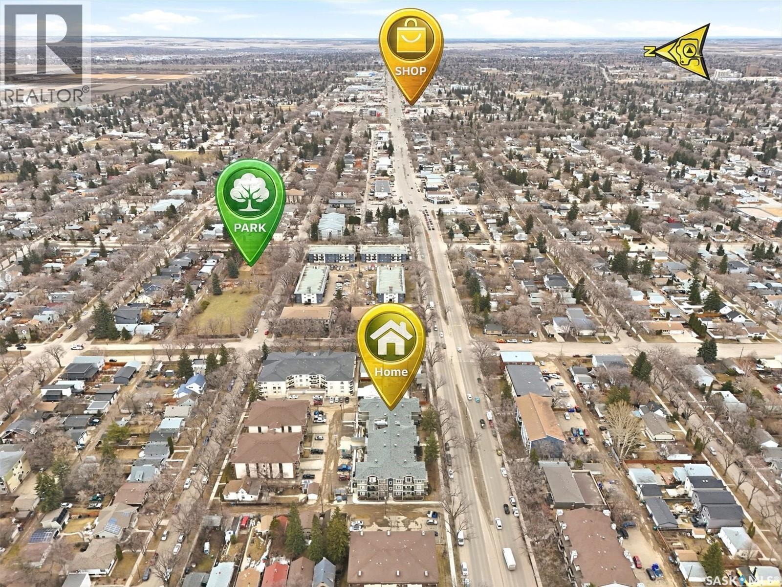 308 721 8Th Street E, Saskatoon, SK - Outdoor With View