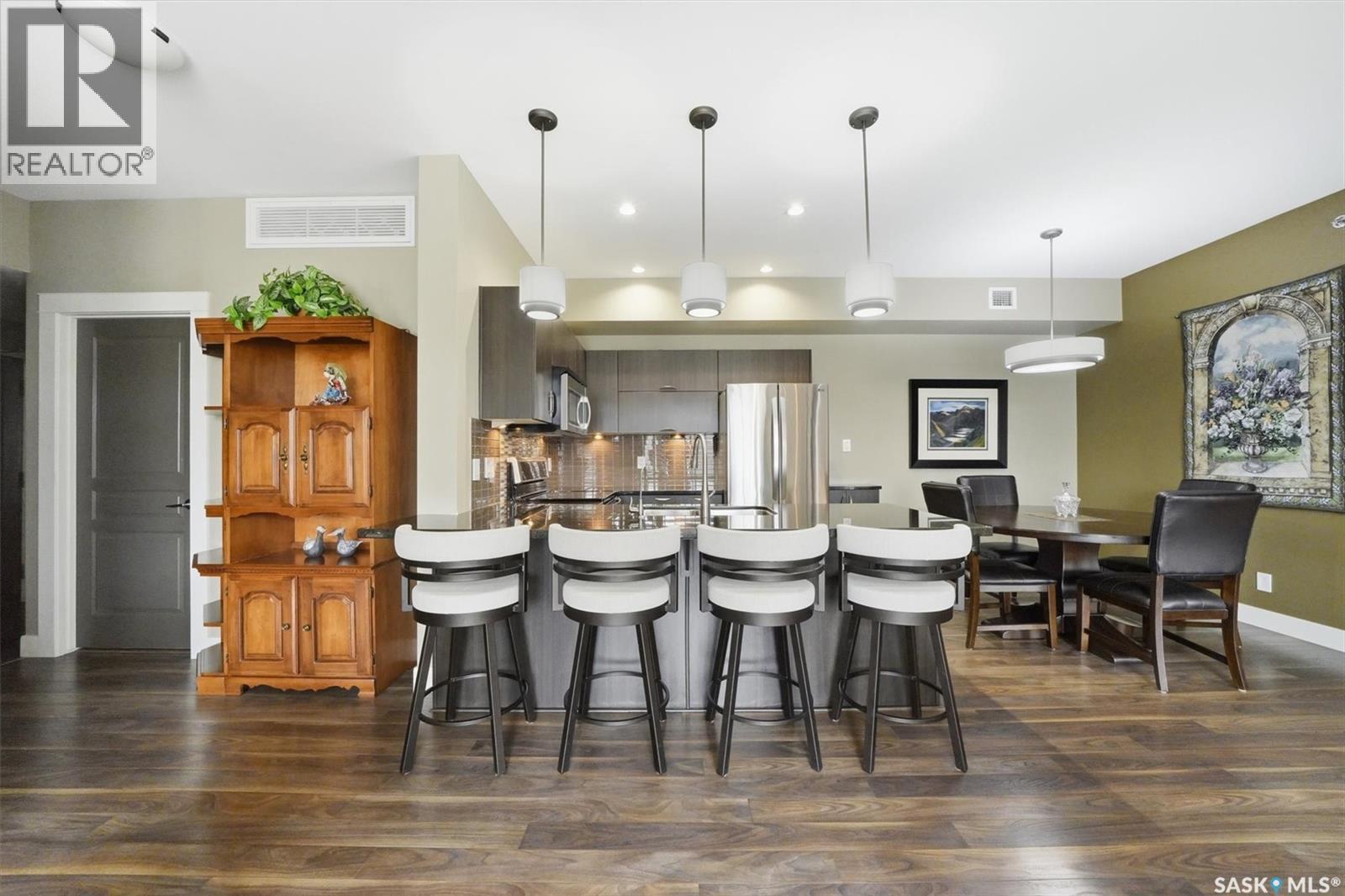 308 721 8Th Street E, Saskatoon, SK - Indoor Photo Showing Dining Room