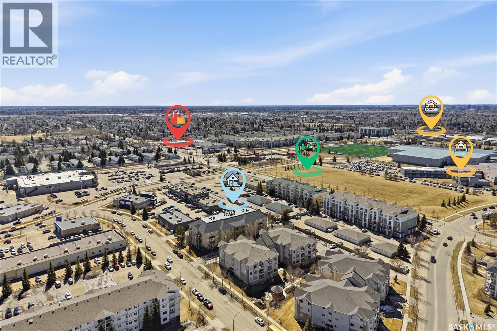 304 218 Heath Avenue, Saskatoon, SK - Outdoor With View