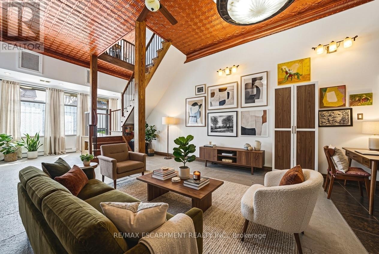 Virtually Staged - 593-595 King Street E, Hamilton, ON
