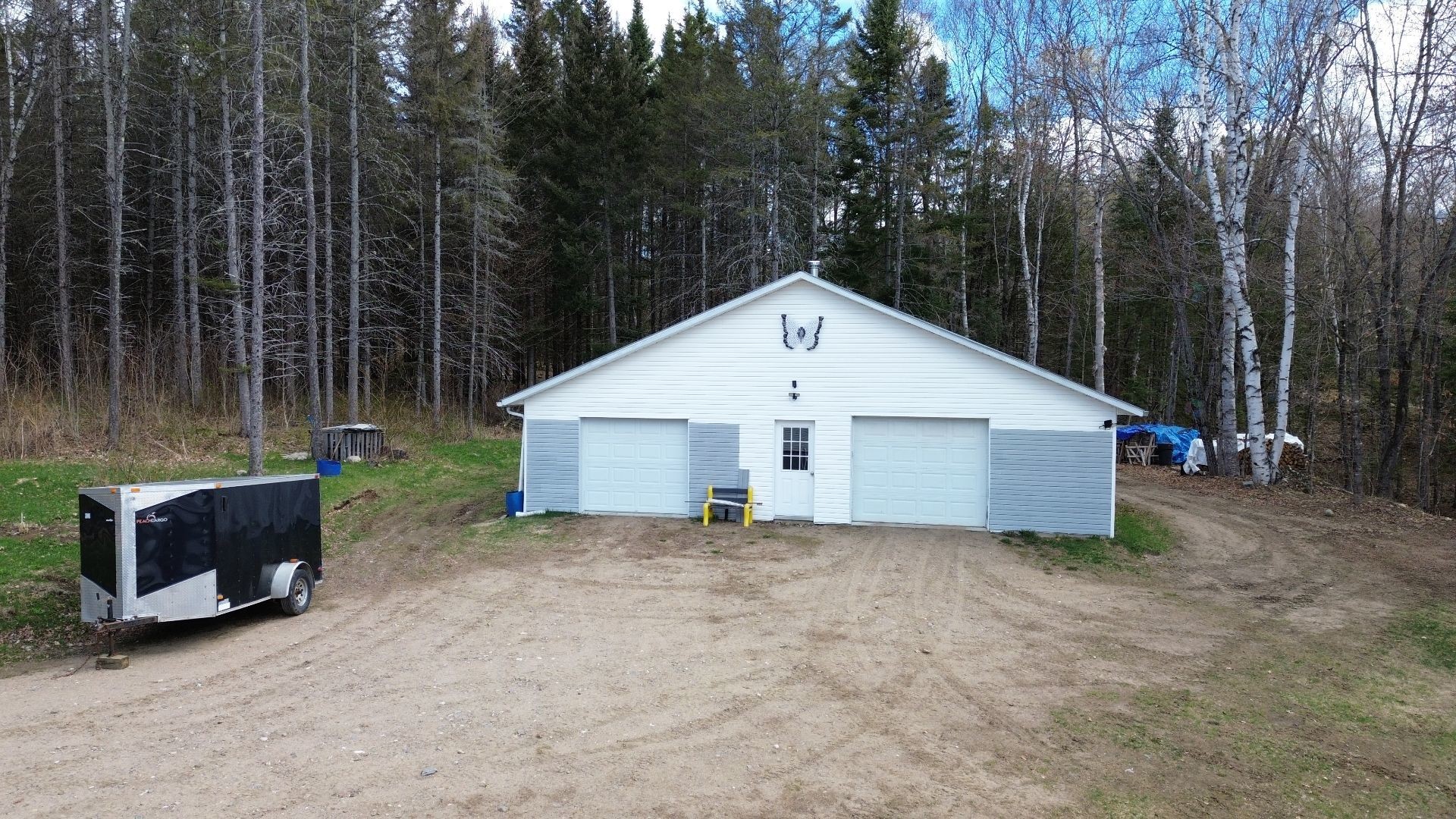 Garage - 2 Ch. Préseault, Notre-Dame-Du-Laus, QC - Outdoor