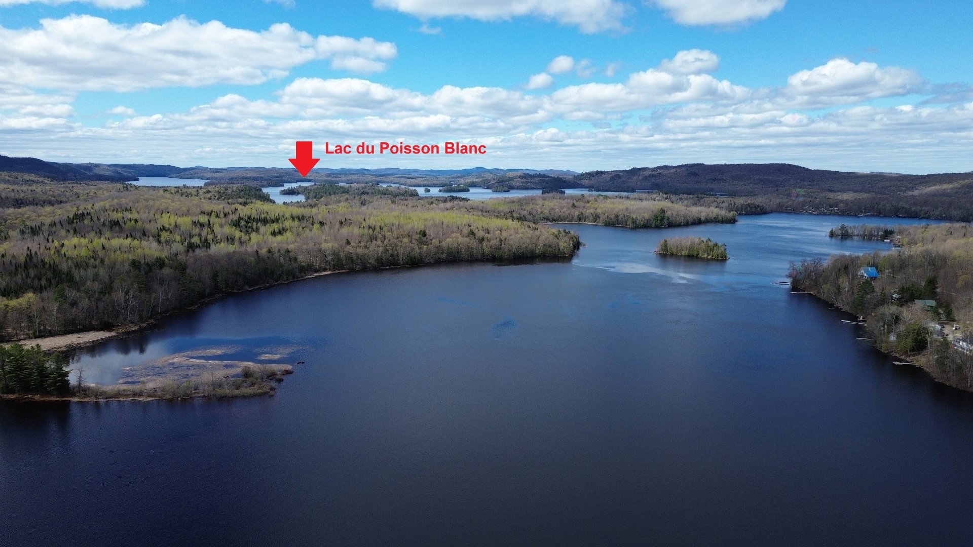 Overall view - 2 Ch. Préseault, Notre-Dame-Du-Laus, QC - Outdoor With Body Of Water With View