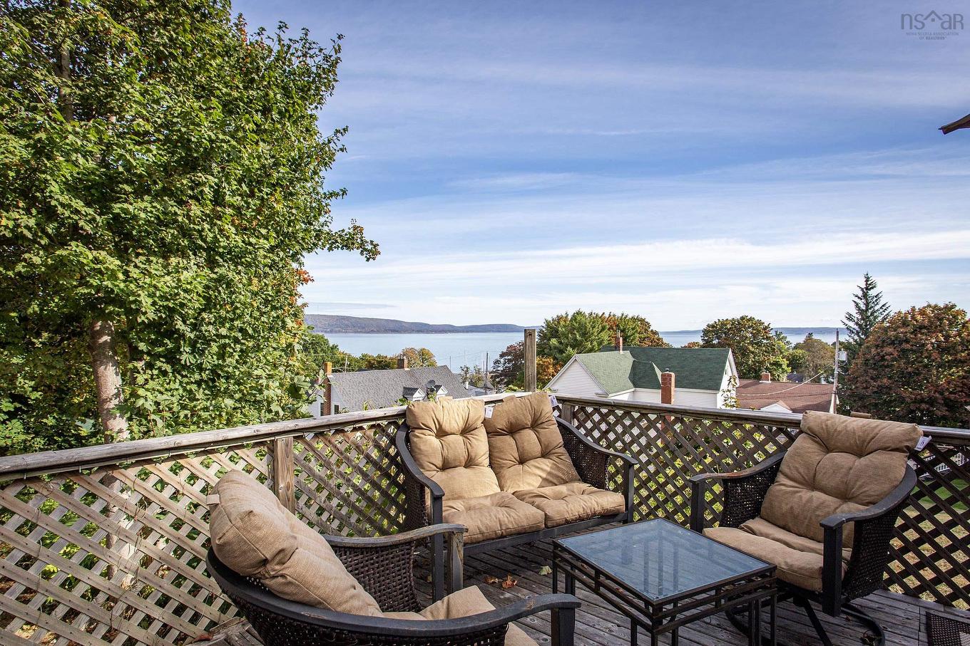 188 King Street, Digby, NS - Outdoor With Body Of Water With Deck Patio Veranda With View