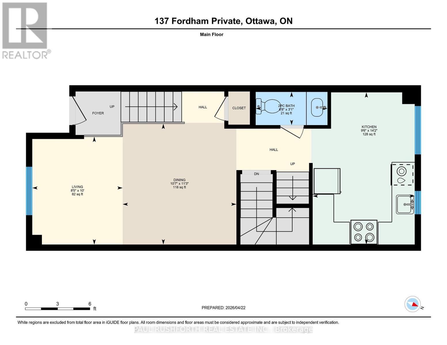 iGuide Floor Plan-Main Level - 137 Fordham Private, Ottawa, ON - Other