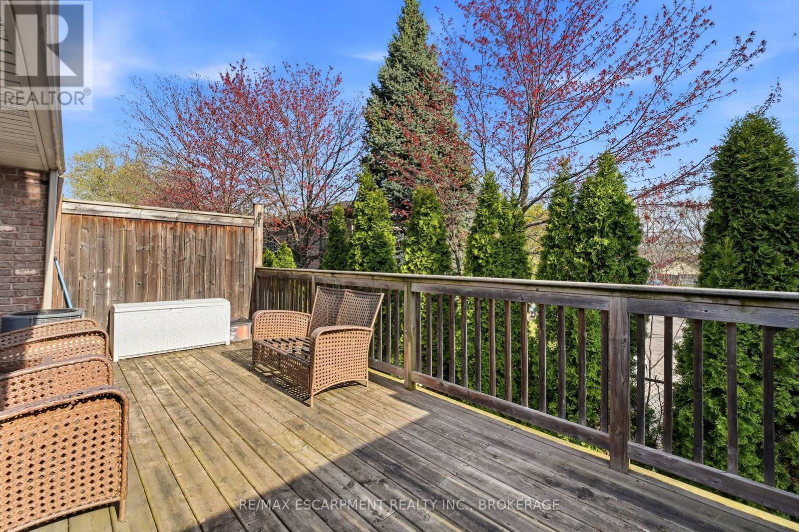 Back Deck - 26 - 7 Gibson Place, St. Catharines (Downtown), ON - Outdoor With Deck Patio Veranda