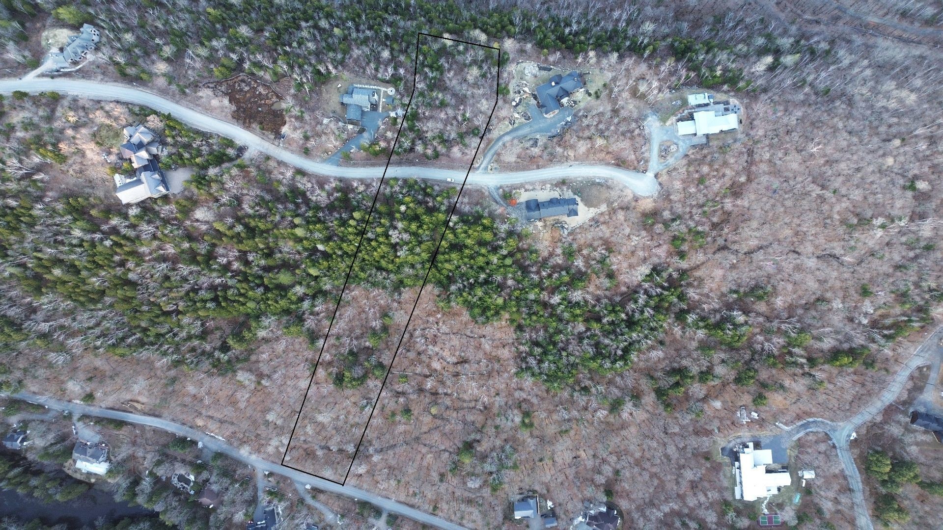 Photo aérienne - Ch. Claude-Lefebvre, Mont-Tremblant, QC