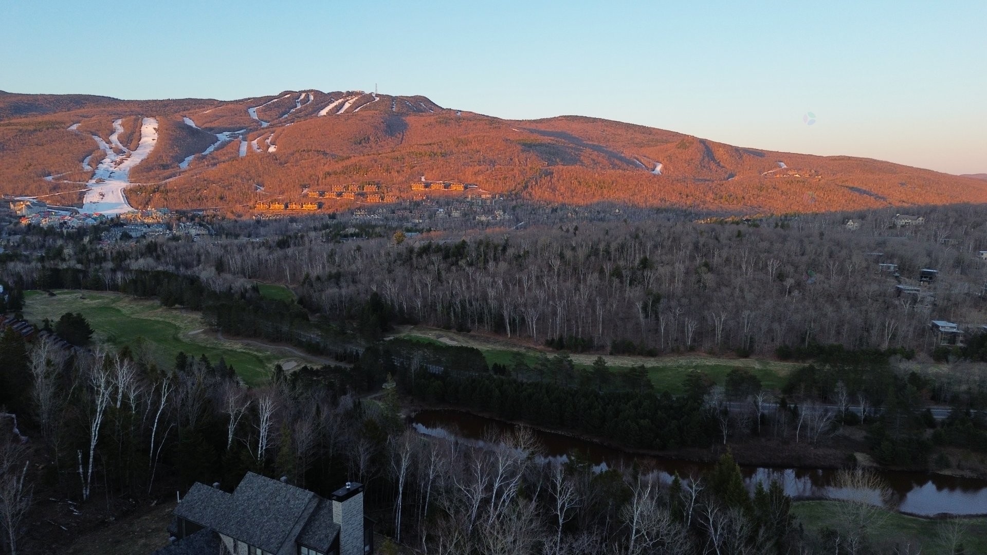 Photo aérienne - Ch. Claude-Lefebvre, Mont-Tremblant, QC