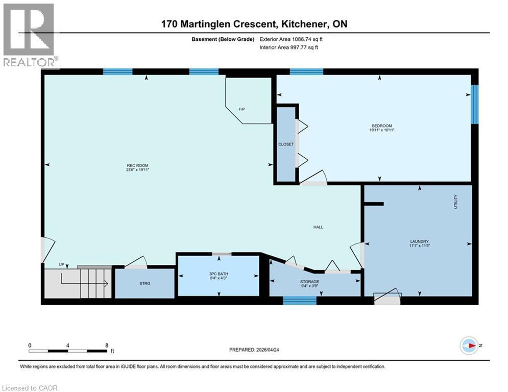 Floor plan - 170 Martinglen Crescent, Kitchener, ON - Other