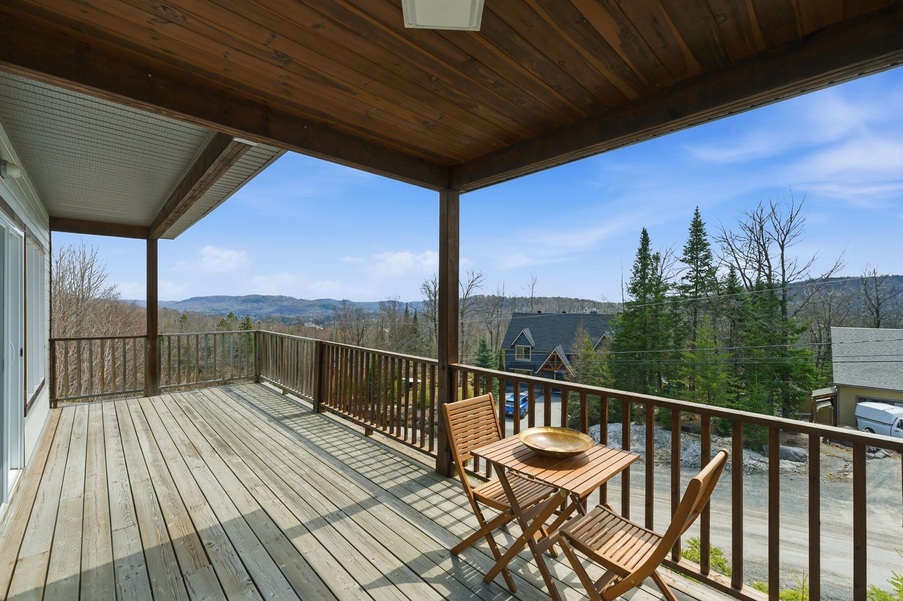 Patio - 2713 Rue Du Hameau, Sainte-Adèle, QC - Outdoor With Deck Patio Veranda With View With Exterior