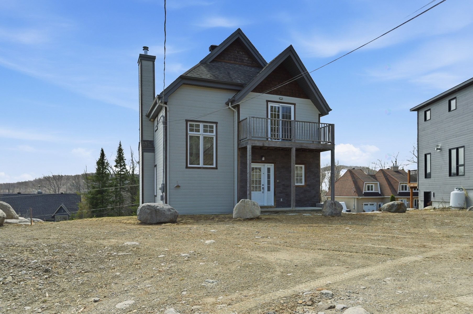Back of Structure - 2713 Rue Du Hameau, Sainte-Adèle, QC - Outdoor