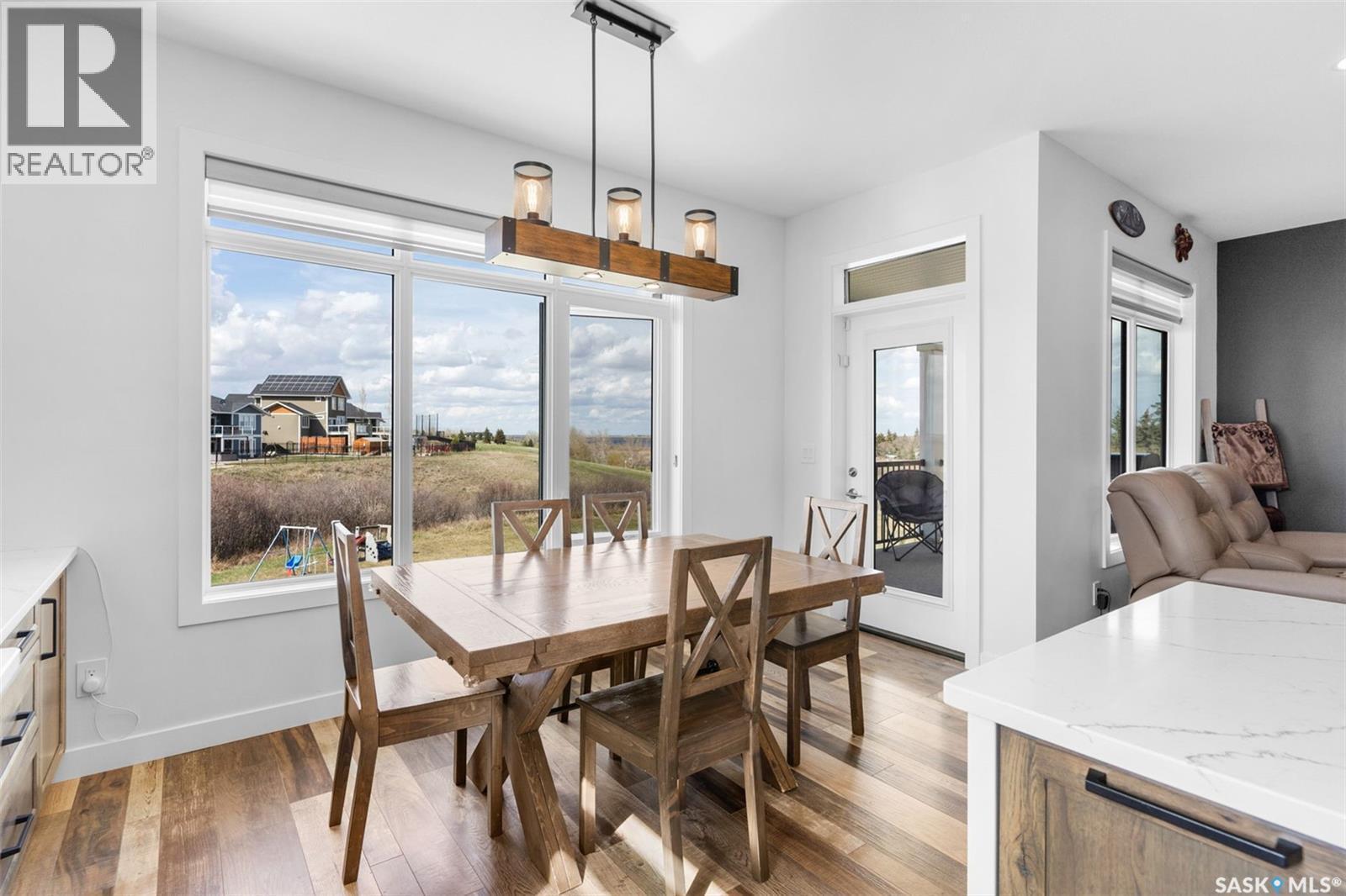 11 Willow View Court, Shields, SK - Indoor Photo Showing Dining Room