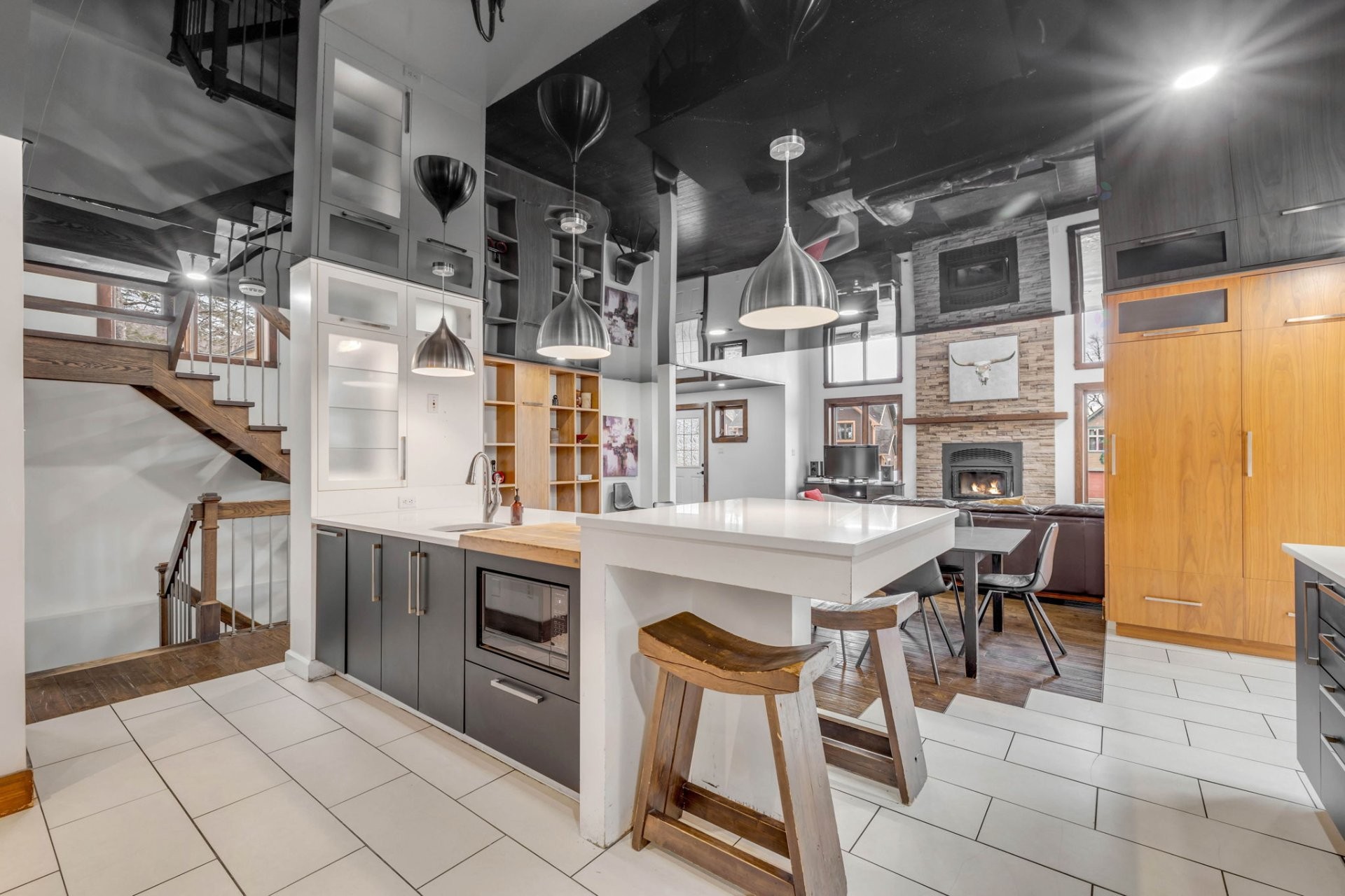 Kitchen - 11Z Ch. Des Montagnards, Stoneham-Et-Tewkesbury, QC - Indoor