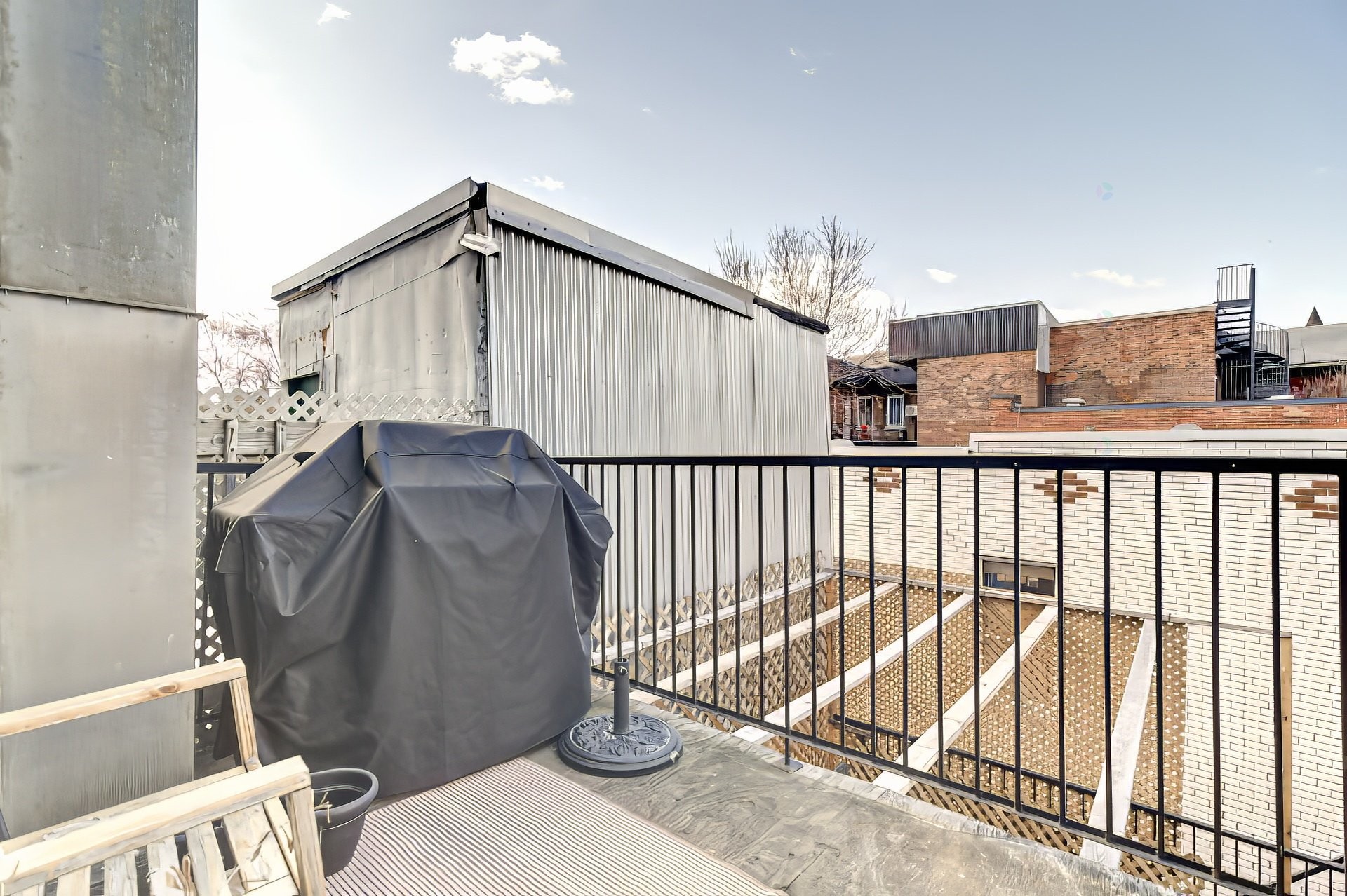 Balcon - 4346 Rue Clark, Montréal (Le Plateau-Mont-Royal), QC - Outdoor With Exterior