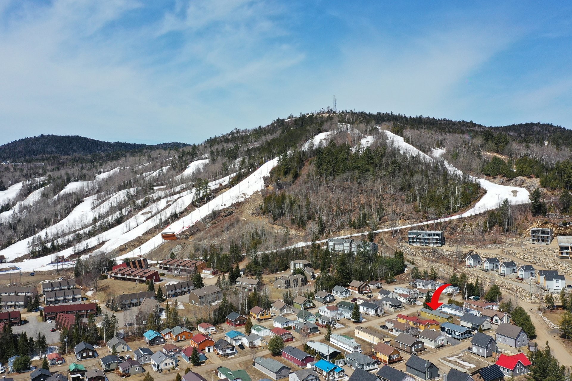 Photo aérienne - 75 Rue De La Cascade, Saint-Côme, QC - Outdoor With View