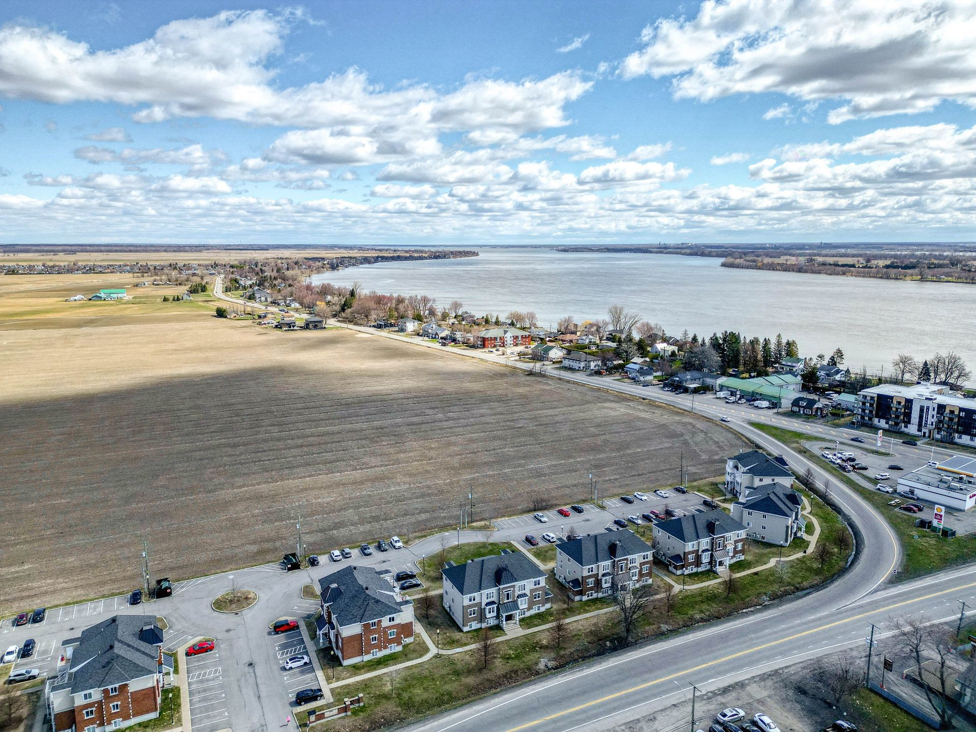 Aerial View - 71 Mtée De St-Sulpice, Saint-Sulpice, QC - Outdoor With Body Of Water With View