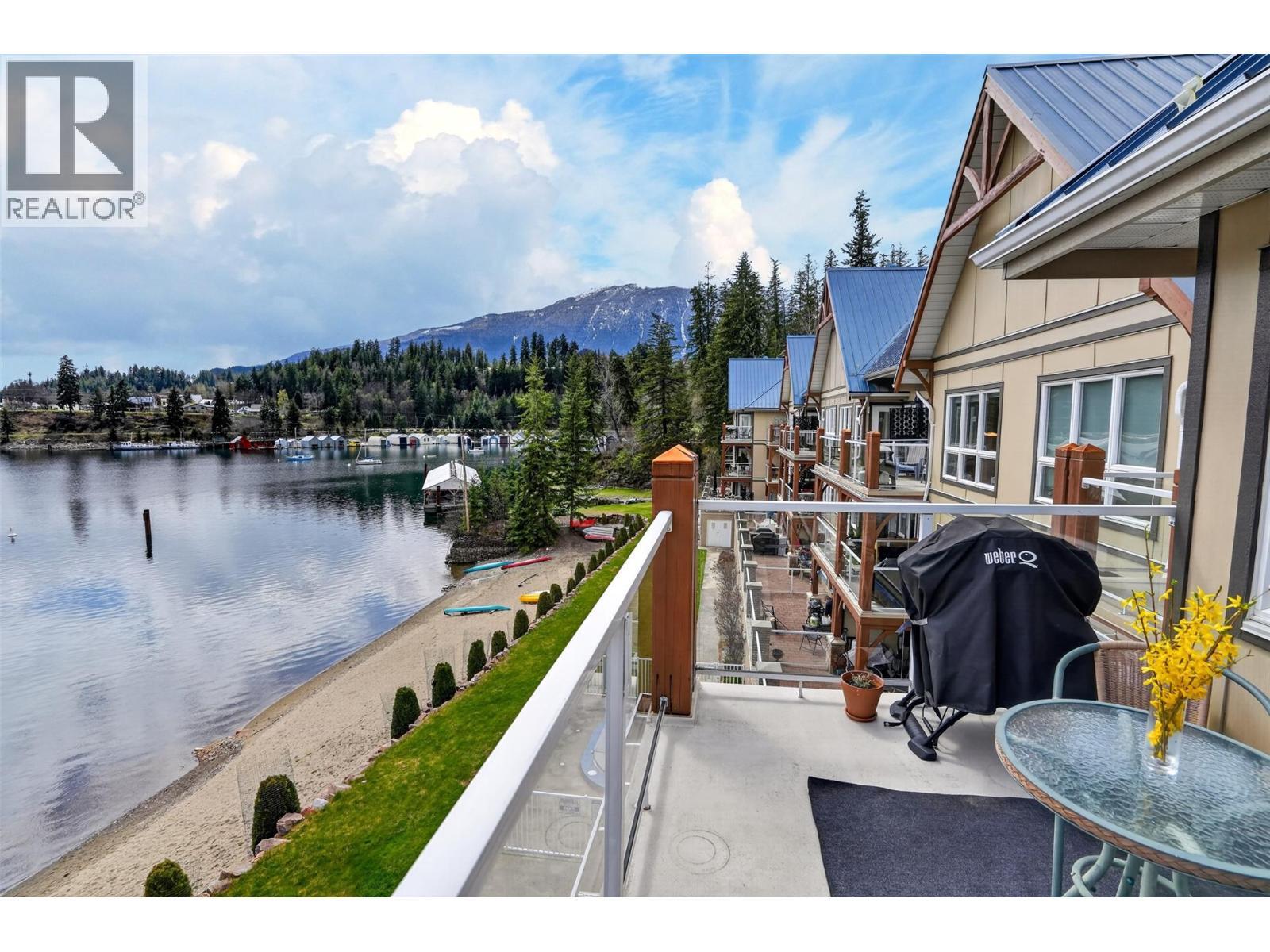 550 Rainbow Drive Unit# 302, Kaslo, BC - Outdoor With Body Of Water With View