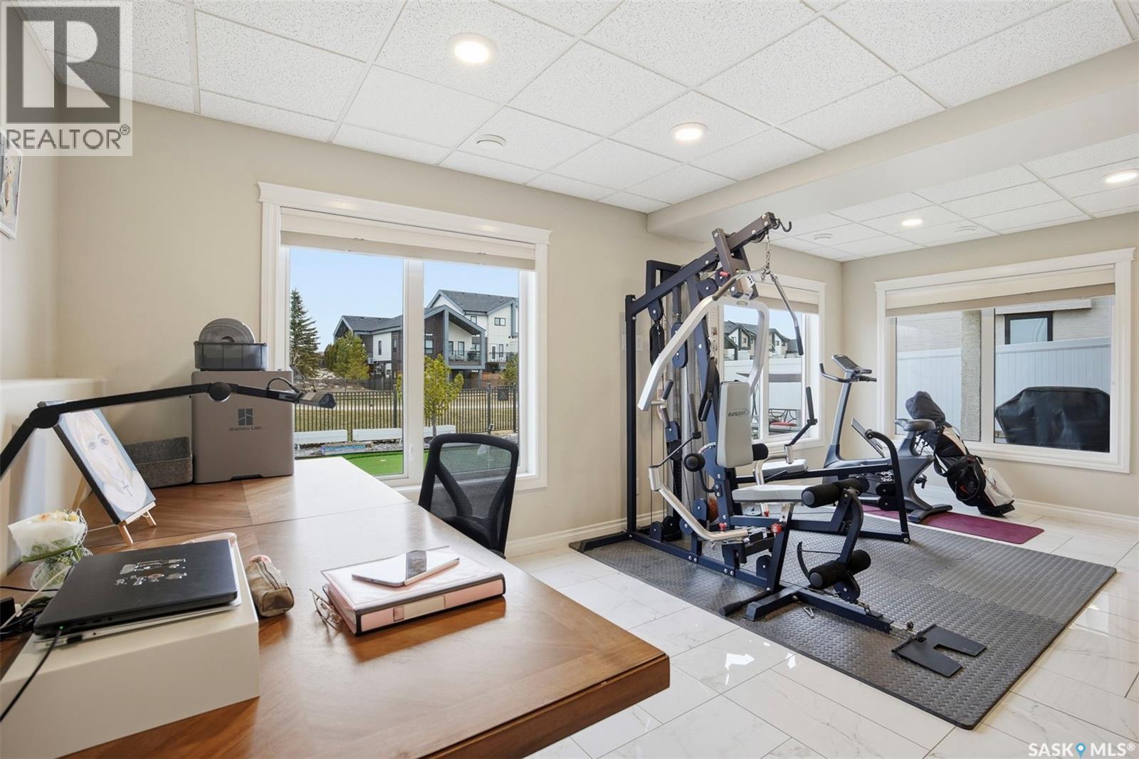 106 Johns Road, Saskatoon, SK - Indoor Photo Showing Gym Room
