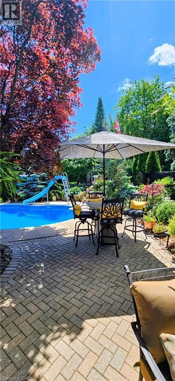 2324 Homer Drive, Burlington, ON - Outdoor With In Ground Pool With Backyard