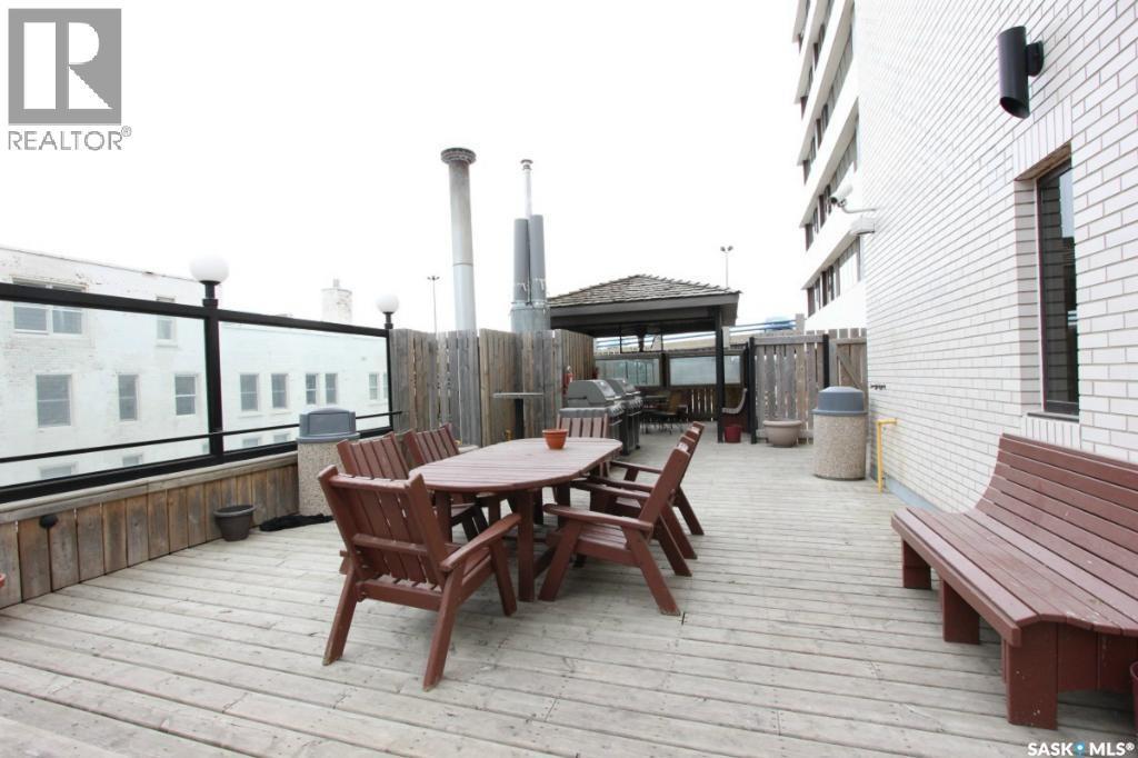 1108 1867 Hamilton Street, Regina, SK - Outdoor With Deck Patio Veranda With Exterior