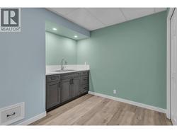 wetbar in main home lower level -