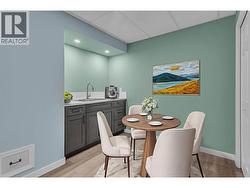 wetbar virtually staged -